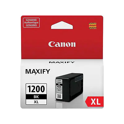 Genuine Canon PGI-1200XL Black High Yield Ink Cartridge (9183B001)