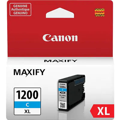 Genuine Canon PGI-1200XL Cyan High Yield Ink Cartridge (9196B001)