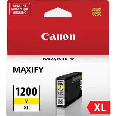 Genuine Canon PGI-1200XL Yellow High Yield Ink Cartridge (9198B001)