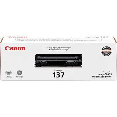 Genuine Canon 137 Black Standard Yield Toner Cartridge (9435B001AA)