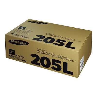 Genuine Samsung MLT-D205L Black High Yield Toner Cartridge 205L