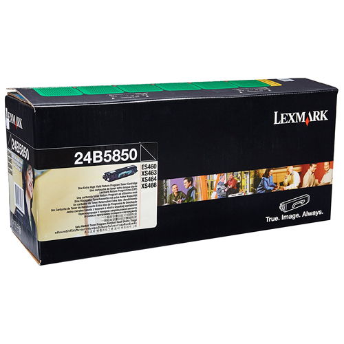 Genuine Lexmark 24B5850 Black Toner Cartridge
