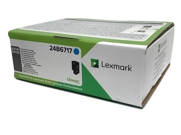 Genuine Lexmark 24B6717 Cyan Toner Cartridge