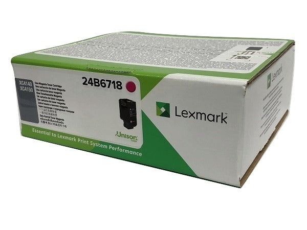 Genuine Lexmark 24B6718 Magenta Toner Cartridge