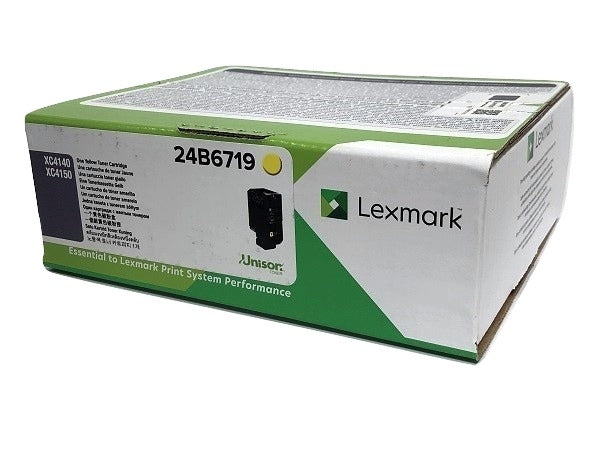 Genuine Lexmark 24B6719 Yellow Toner Cartridge