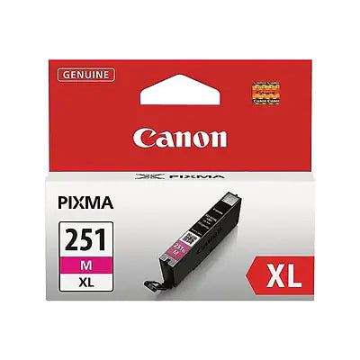 Genuine Canon CLI-251XL Magenta High Yield Ink Cartridge (6450B001)