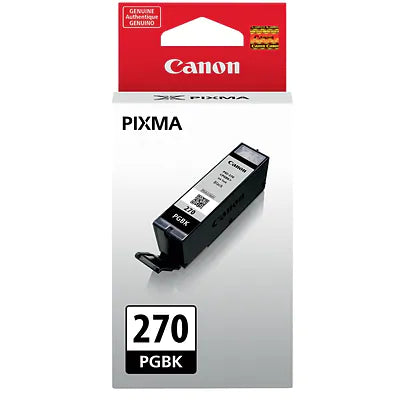 Genuine Canon PGI-270 Pigment Black Standard Yield Ink Cartridge (0373C001)