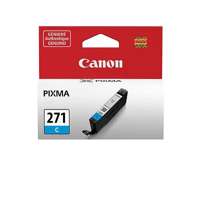 Genuine Canon CLI-271 Cyan Standard Yield Ink Cartridge (0391C001)
