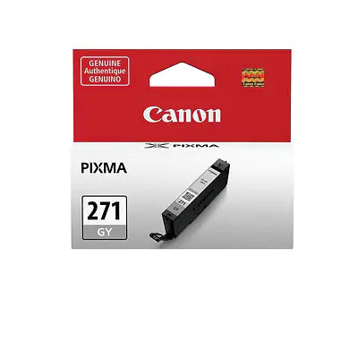 Genuine Canon CLI-271 Gray Standard Yield Ink Cartridge (0394C001)