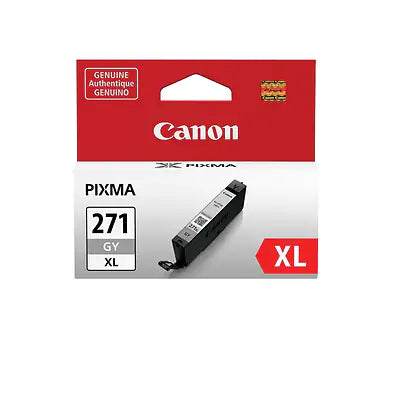 Genuine Canon CLI-271XL Gray High Yield Ink Cartridge (0340C001)