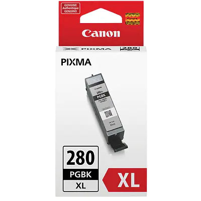 Genuine Canon PGI-280XL Pigment Black Ink Tank (2021C001), High Yield