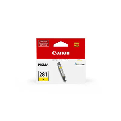 Genuine Canon CLI-281 Yellow Standard Yield Ink Cartridge (2090C001)