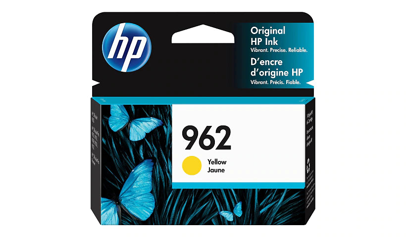 Genuine HP 962 Yellow Standard Yield Ink Cartridge 3HZ98AN