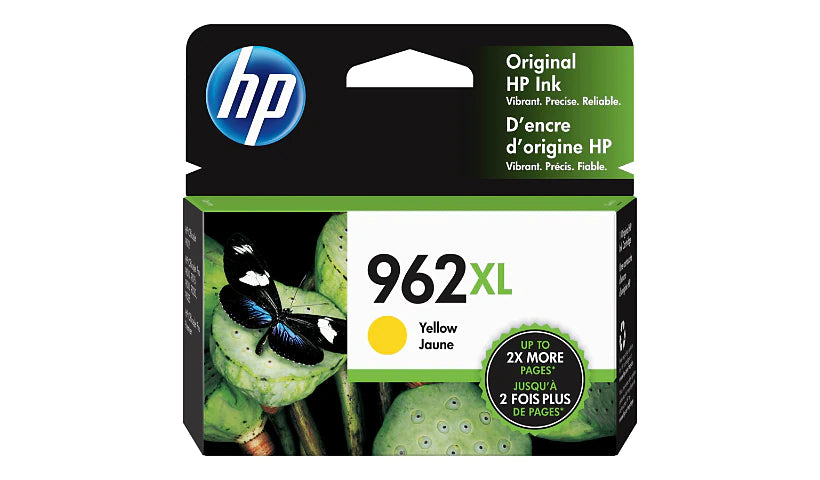 Genuine HP 962XL Yellow High Yield Ink Cartridge 3JA02AN