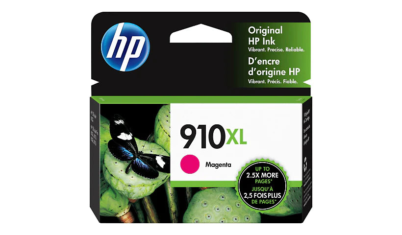 Genuine HP 910XL Magenta High Yield Ink Cartridge 3YL63AN