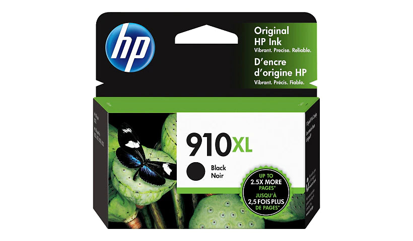 Genuine HP 910XL Black High Yield Ink Cartridge 3YL65AN