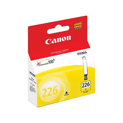 Genuine Canon CLI-226 Yellow Standard Yield Ink Cartridge (4549B001)
