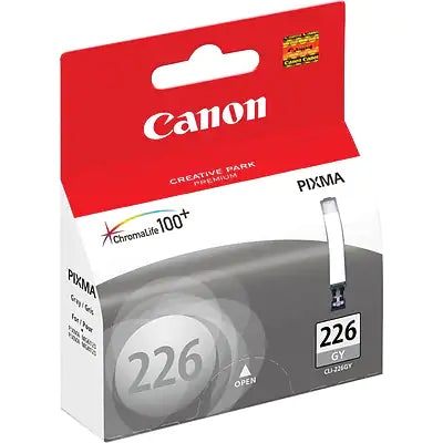 Genuine Canon CLI-226 Gray Standard Yield Ink Cartridge (4550B001)