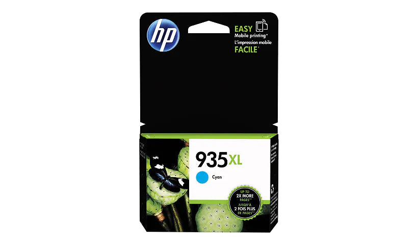 Genuine HP 935XL Cyan High Yield Ink Cartridge C2P24AN
