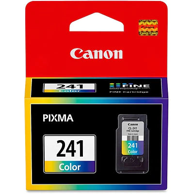 Genuine Canon CL-241 Tri-Color Standard Yield Ink Cartridge (5209B001)