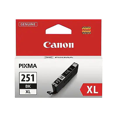 Genuine Canon CLI-251XL Black High Yield Ink Cartridge (6448B001)