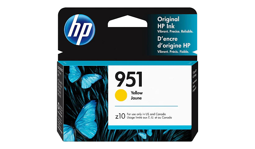 Genuine HP 951 Yellow Standard Yield Ink Cartridge CN052AN