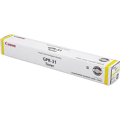 Genuine Canon GPR-31 Yellow Standard Yield Toner Cartridge (2802B003AA)