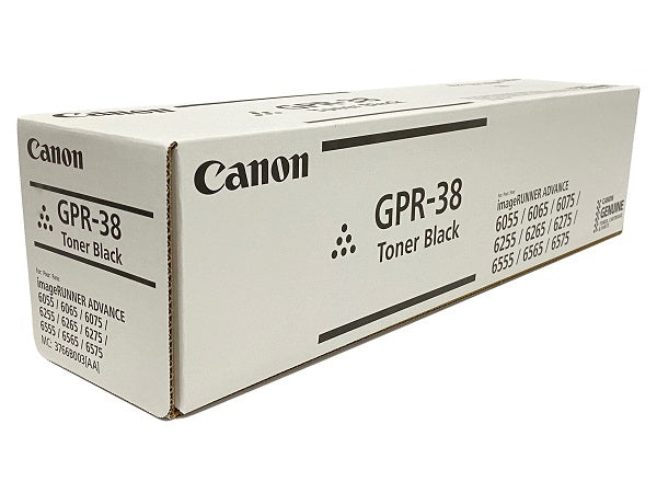 Genuine Canon GPR-38 Black Toner Cartridge (3766B003AA)