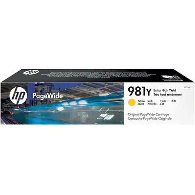 Genuine HP 981Y Yellow Extra High Yield Ink Cartridge L0R15A