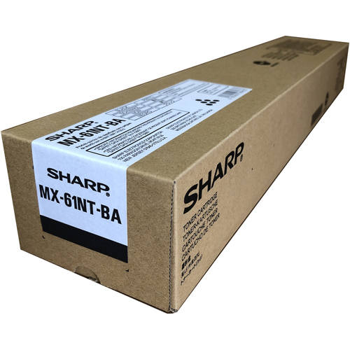 Genuine Sharp MX61NTBA Black Toner Cartridge MX-61NT-BA