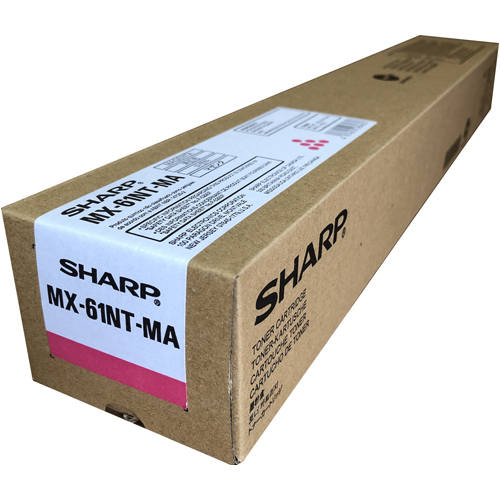 Genuine Sharp MX61NTMA Magenta Toner Cartridge MX-61NT-MA