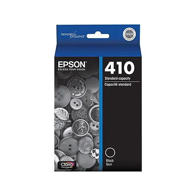 Genuine Epson 410 Black Standard Yield Ink Cartridge T410020-S