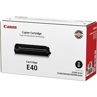 Genuine Canon E40 Black High Yield Toner Cartridge (1491A002AA)